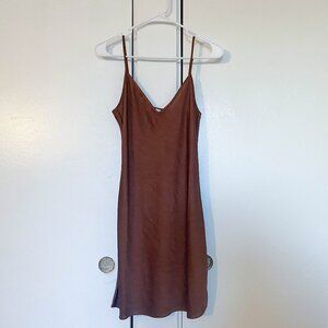 Aritzia Wilfred Only Slip Mini Dress